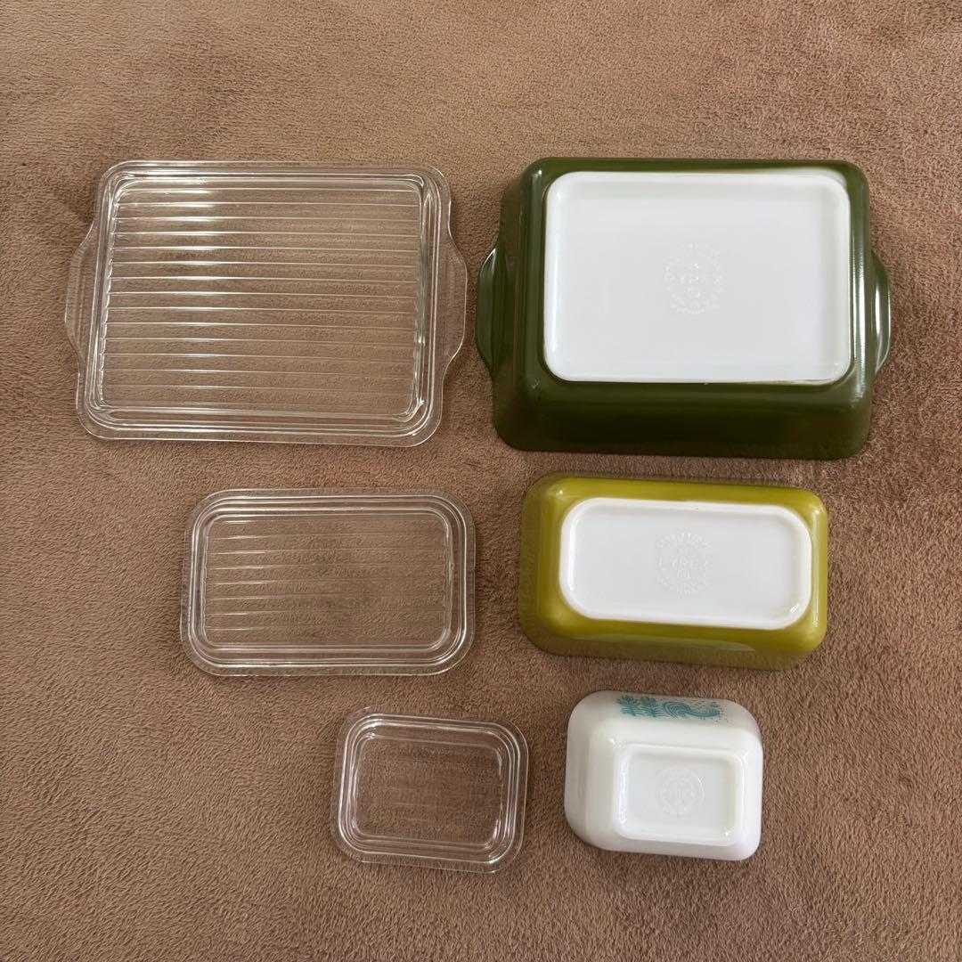 ※最終値下げ※オールドパイレックス　食品保存容器6点セット