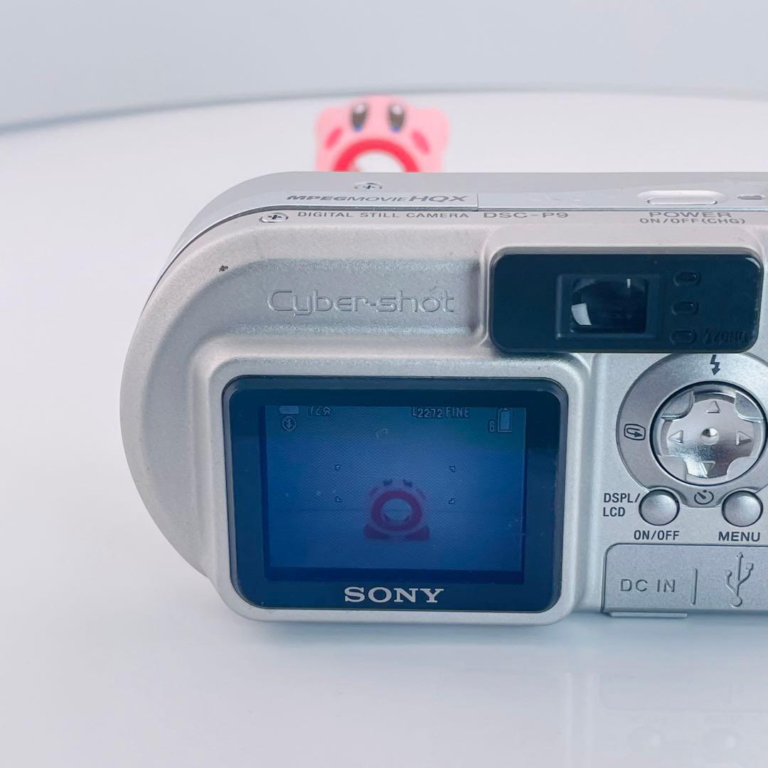 【希少　オールドデジカメ】SONY Cyber-shot DSC-P9