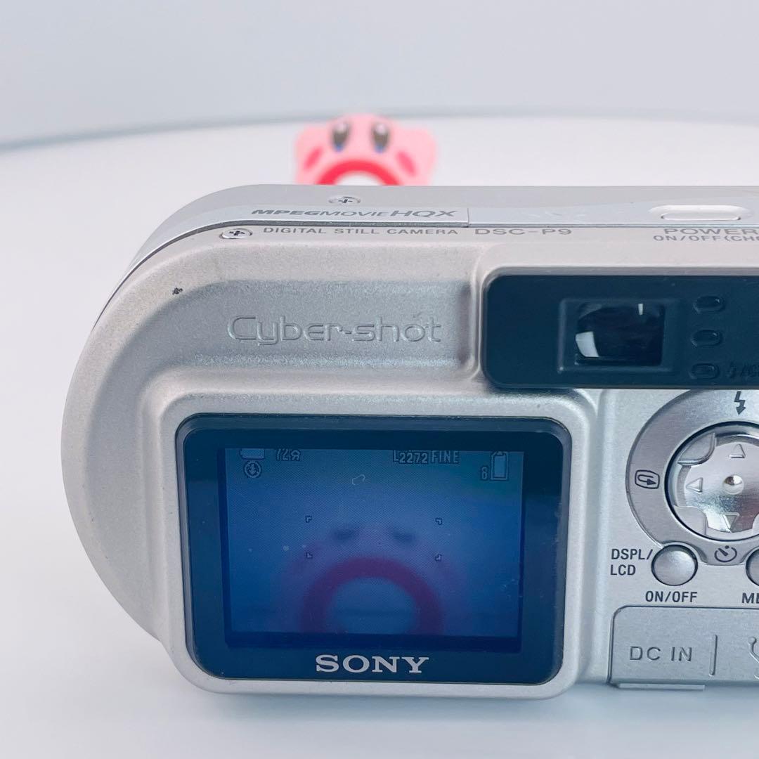 【希少　オールドデジカメ】SONY Cyber-shot DSC-P9