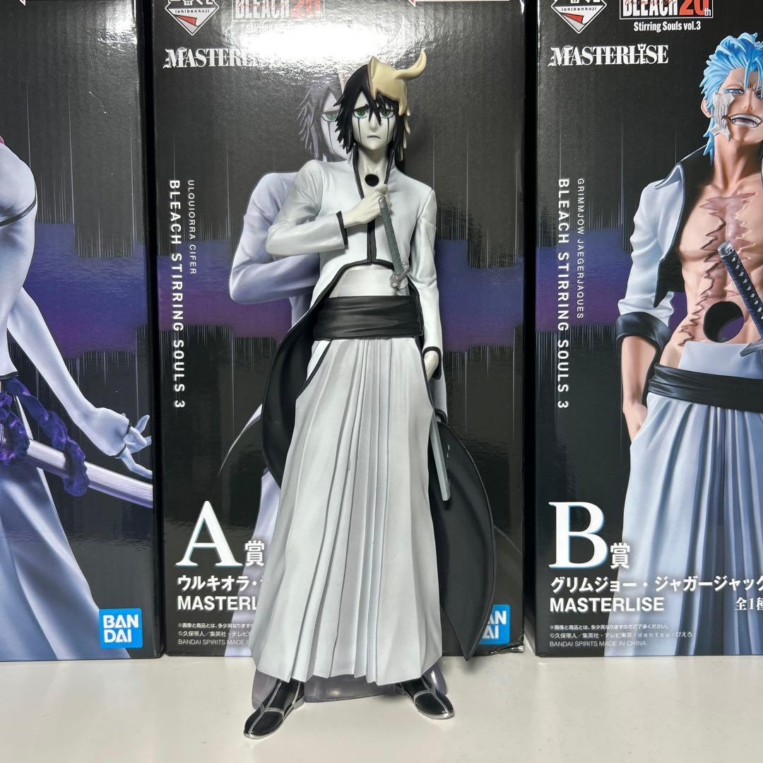 BLEACH 一番くじ ウルキオラ グリムジョー ザエルアポロ ネリエル