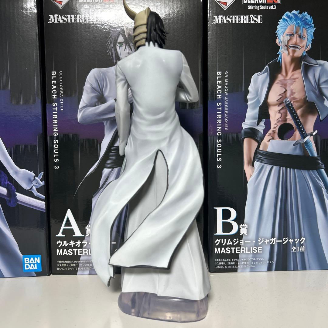 BLEACH 一番くじ ウルキオラ グリムジョー ザエルアポロ ネリエル