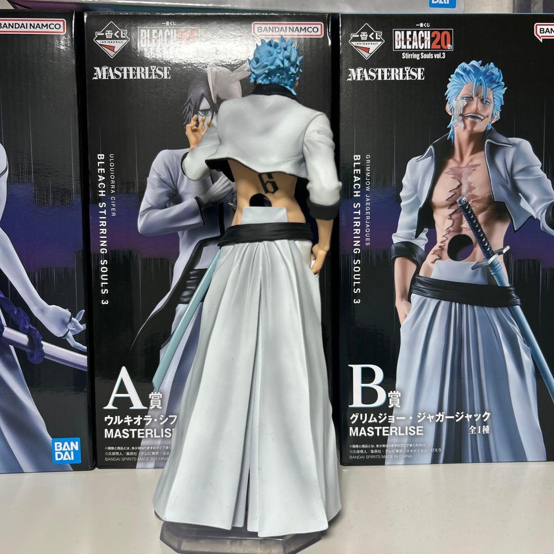 BLEACH 一番くじ ウルキオラ グリムジョー ザエルアポロ ネリエル