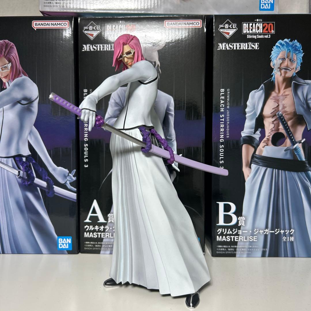 BLEACH 一番くじ ウルキオラ グリムジョー ザエルアポロ ネリエル