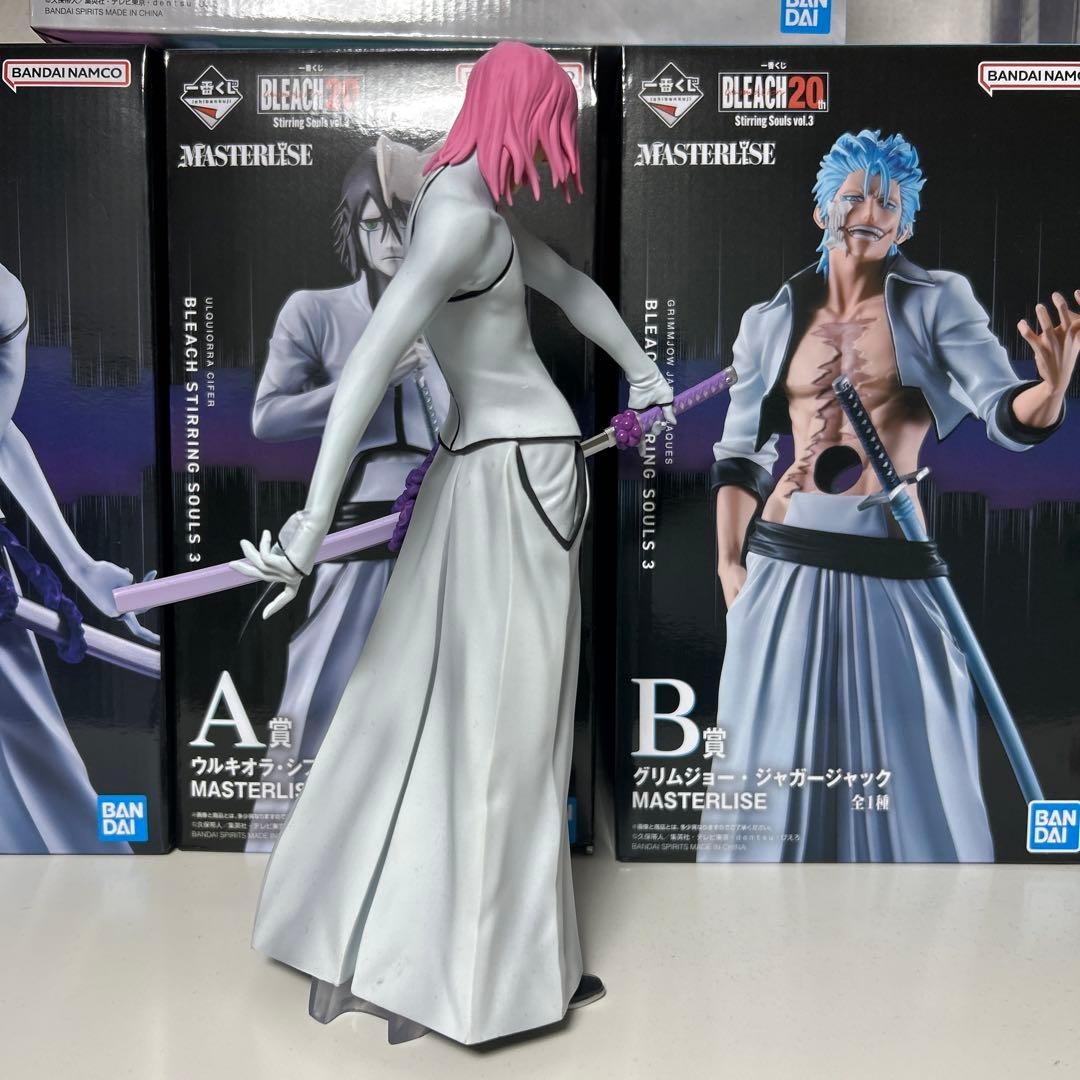 BLEACH 一番くじ ウルキオラ グリムジョー ザエルアポロ ネリエル