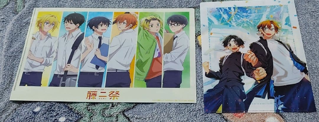 佐々木と宮野　平野と鍵浦　京まふ　クリアファイル　ぱしゃこれ