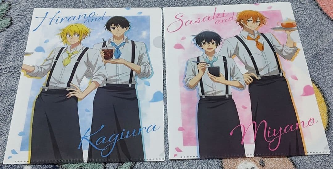 佐々木と宮野　平野と鍵浦　京まふ　クリアファイル　ぱしゃこれ