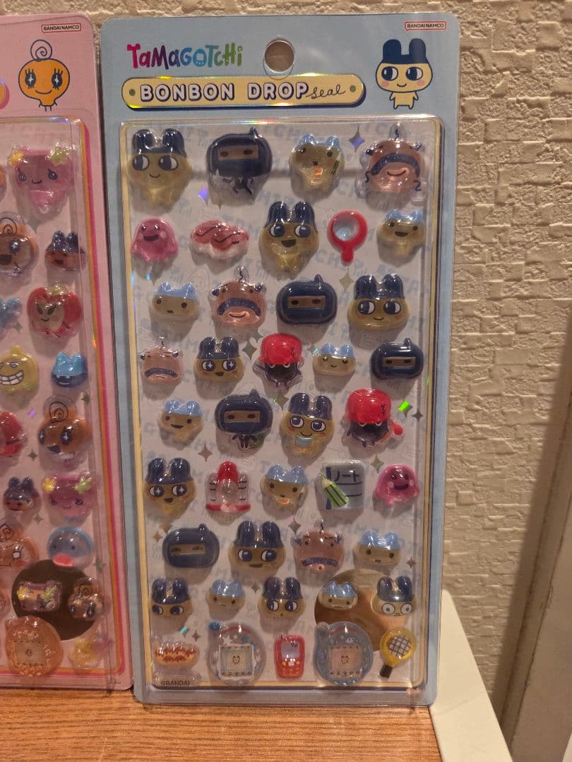 【新品未開封】たまごっち　ボンボンドロップシール　４シート　正規品　サンスター