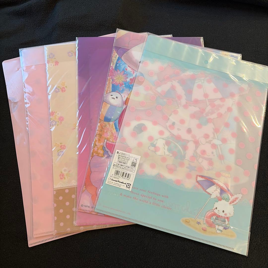 【激レア】　サンリオ　クリアファイル　フライヤー　ポストカード　パンフレット