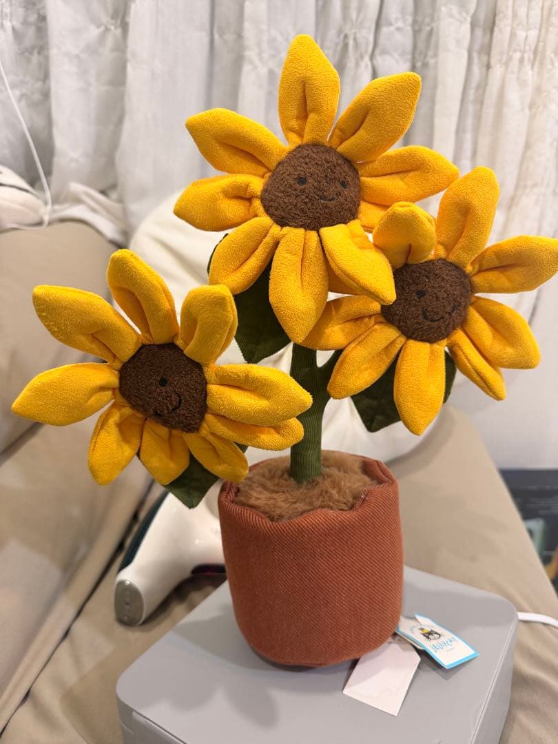  ひまわりのぬいぐるみ