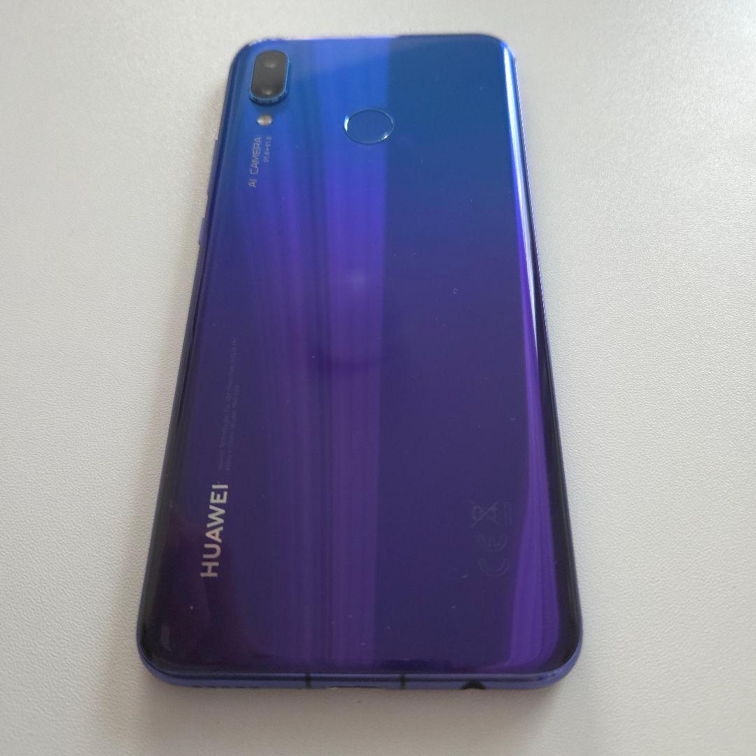 Huawei nova 3 無印 シムフリー 4/128GB アンドロイド８９０
