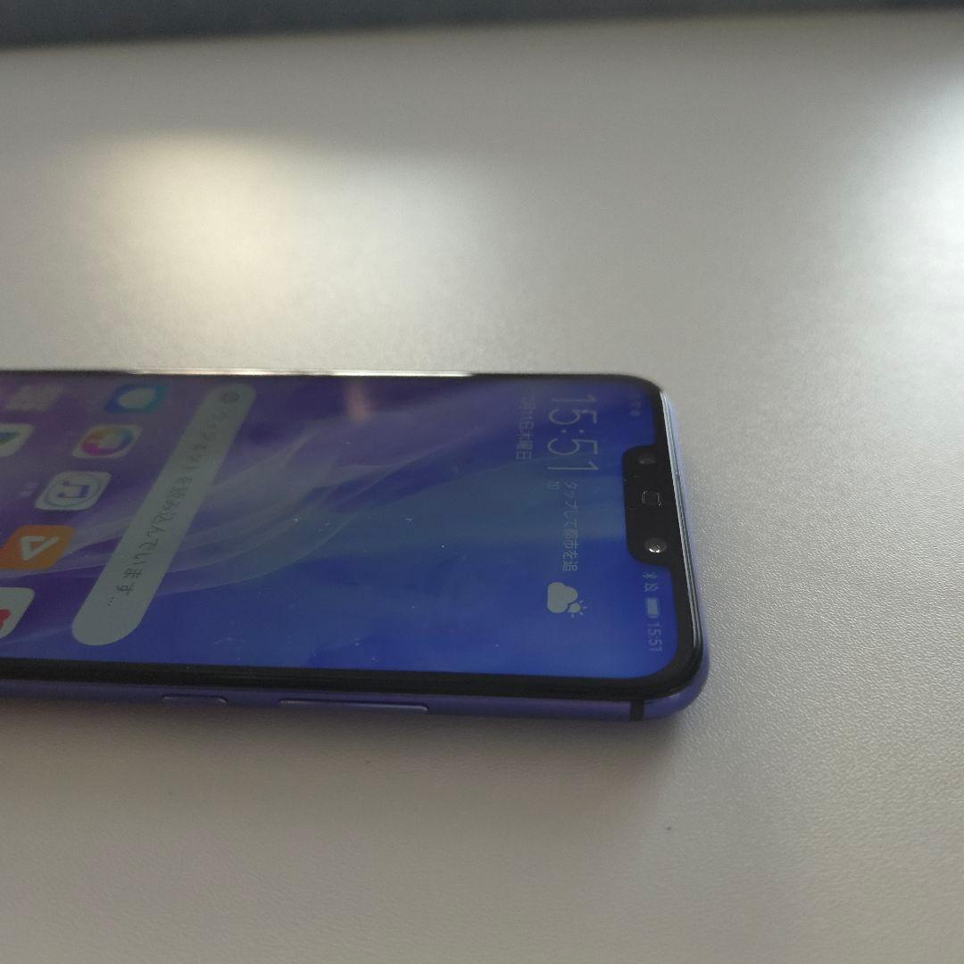Huawei nova 3 無印 シムフリー 4/128GB アンドロイド８９０
