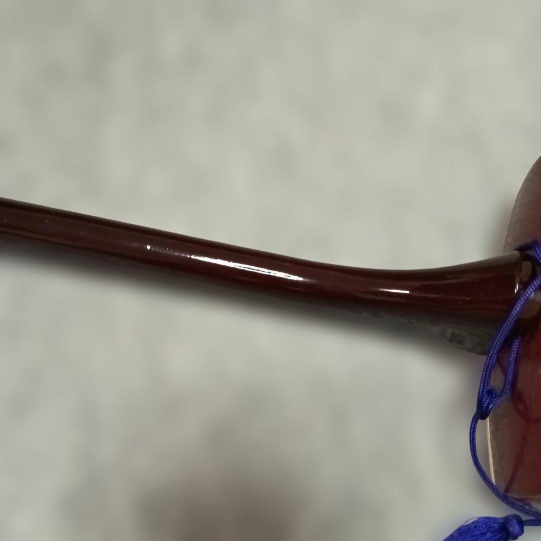 木製 三味線 本体 3弦 茶色