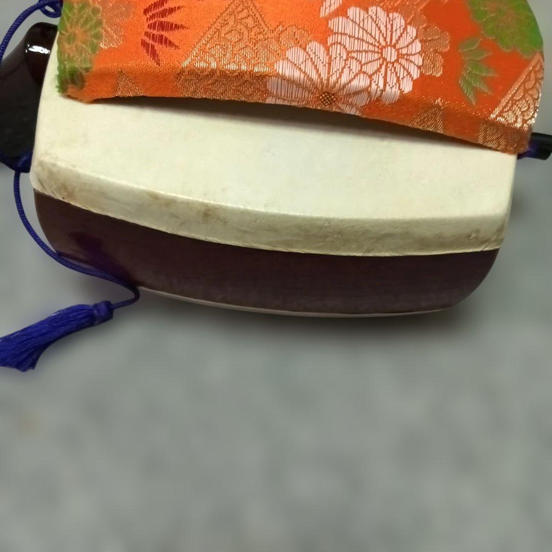 木製 三味線 本体 3弦 茶色