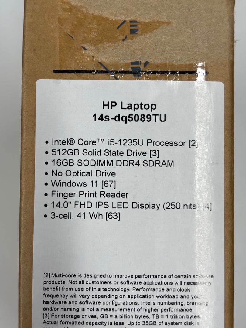 ◆HP◆14s-dq5000◆美品◆2023年6月発売◆16GB◆512GB◆