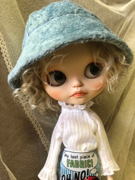 夏　スタイル(^_^) ブライス　お洋服 3点セット 手作り　ビンテージ　生地