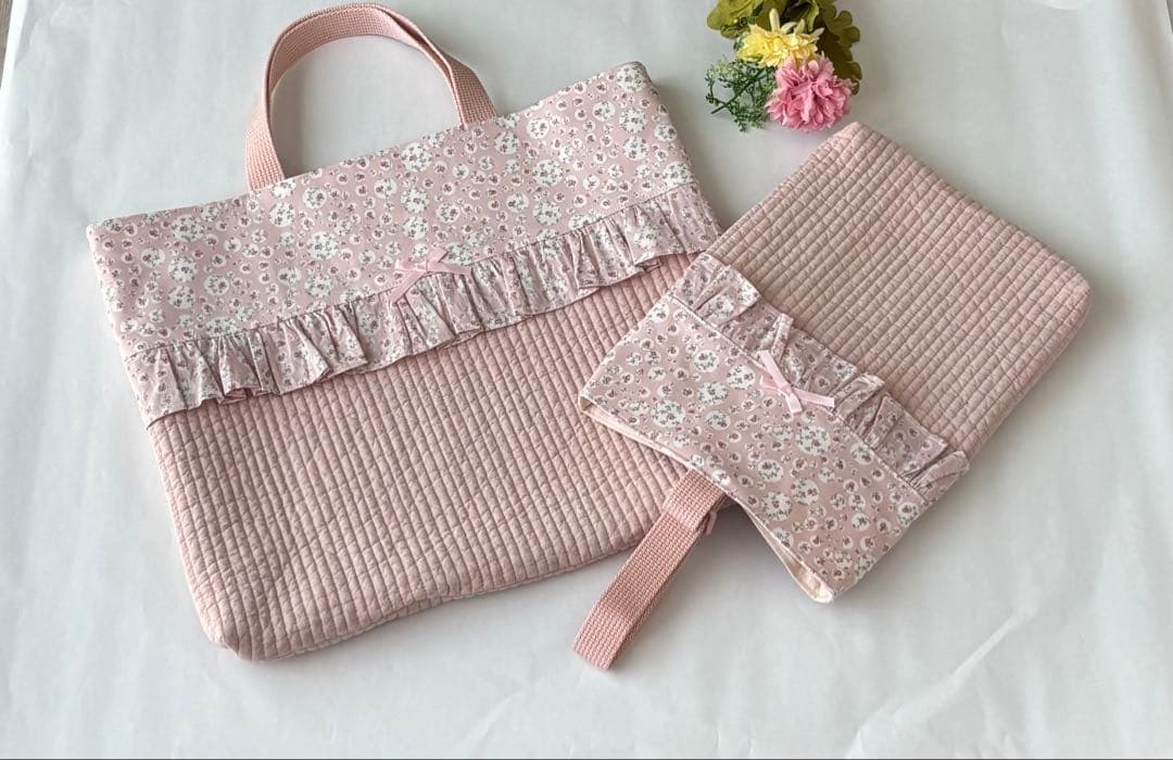 ジョアンナ ヌビデザイン 入園入学セット レッスンバック 上履き入れ