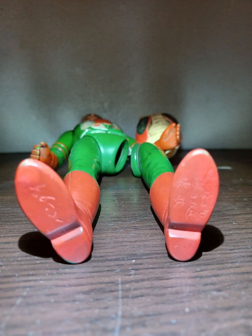 (希少)仮面ライダーV3　旧バンダイ　面取れ　ソフビ