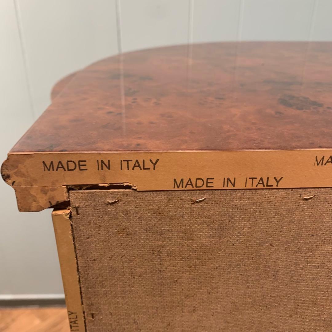 【極美品】イタリア製　象嵌　サイドボード　マホガニー色　アンティーク