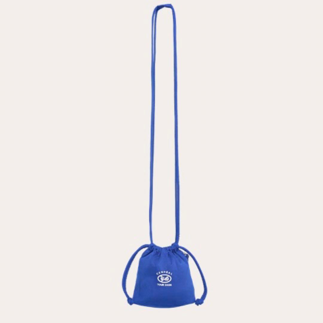 King Gnu CEN+RAL KINCHAKU POUCH ブルー　青