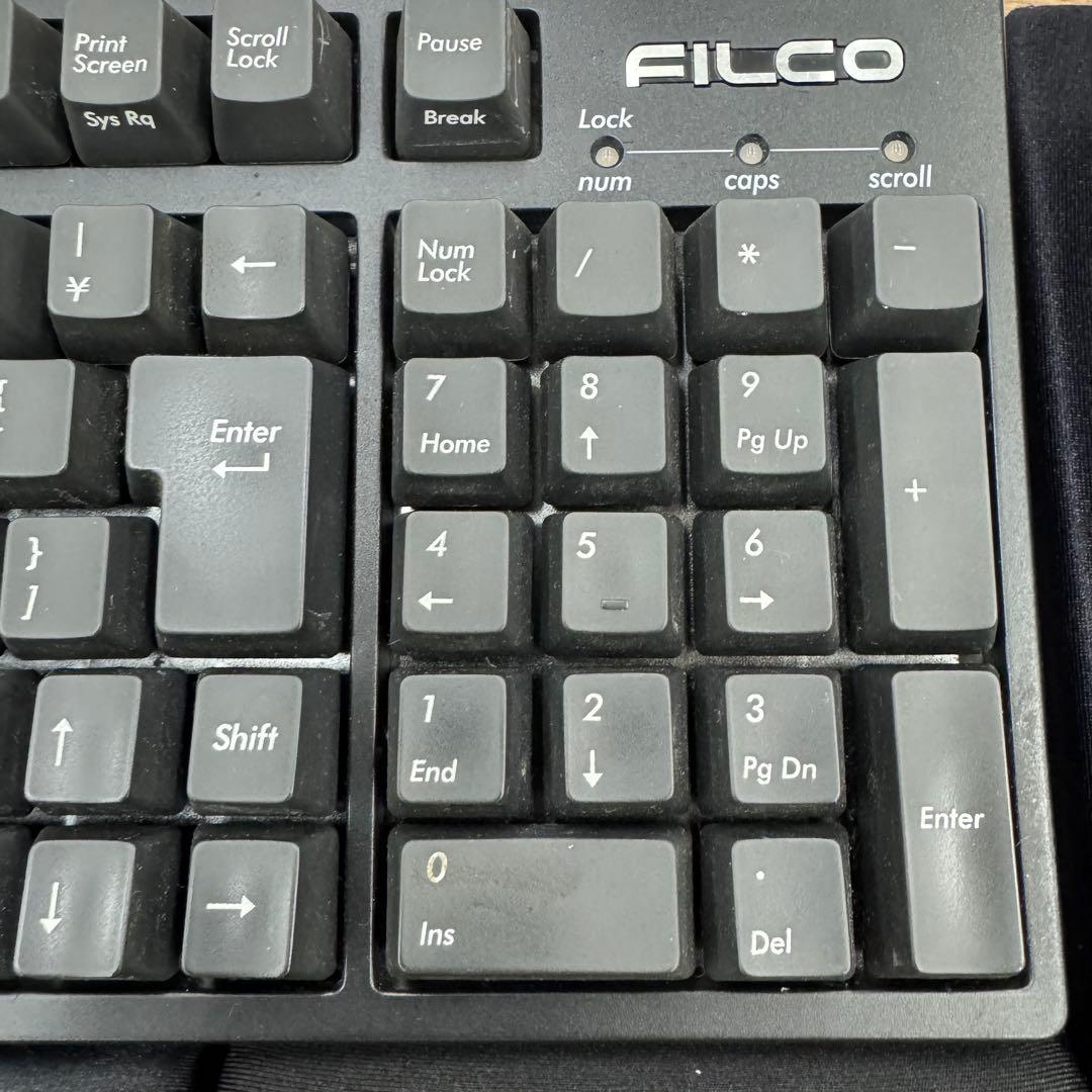 FILCO キーボード　Kensington トラックボール　パームレストセット