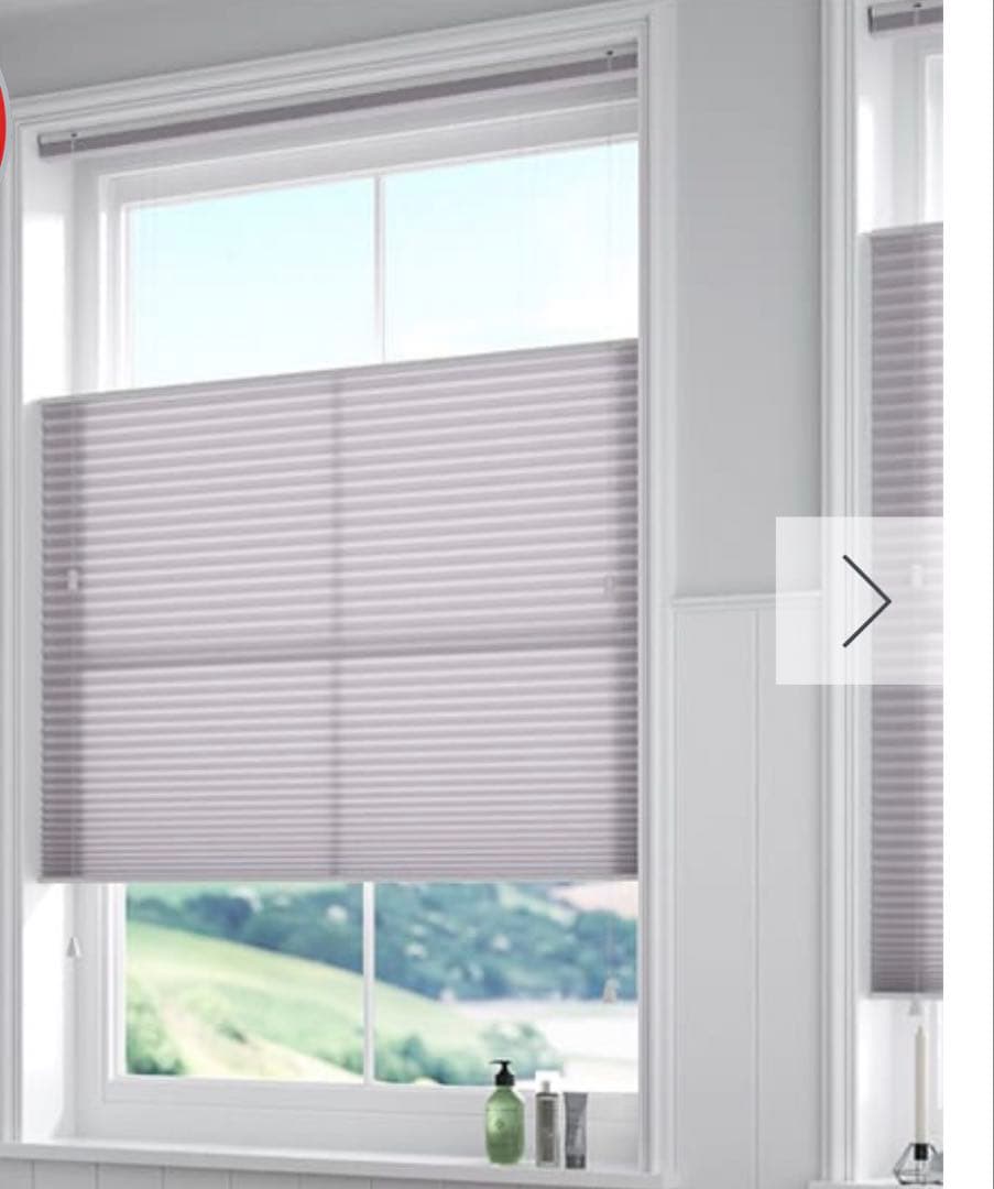 【突っ張り式】tuiss 採光トップダウンハニカム　パープル　シェード