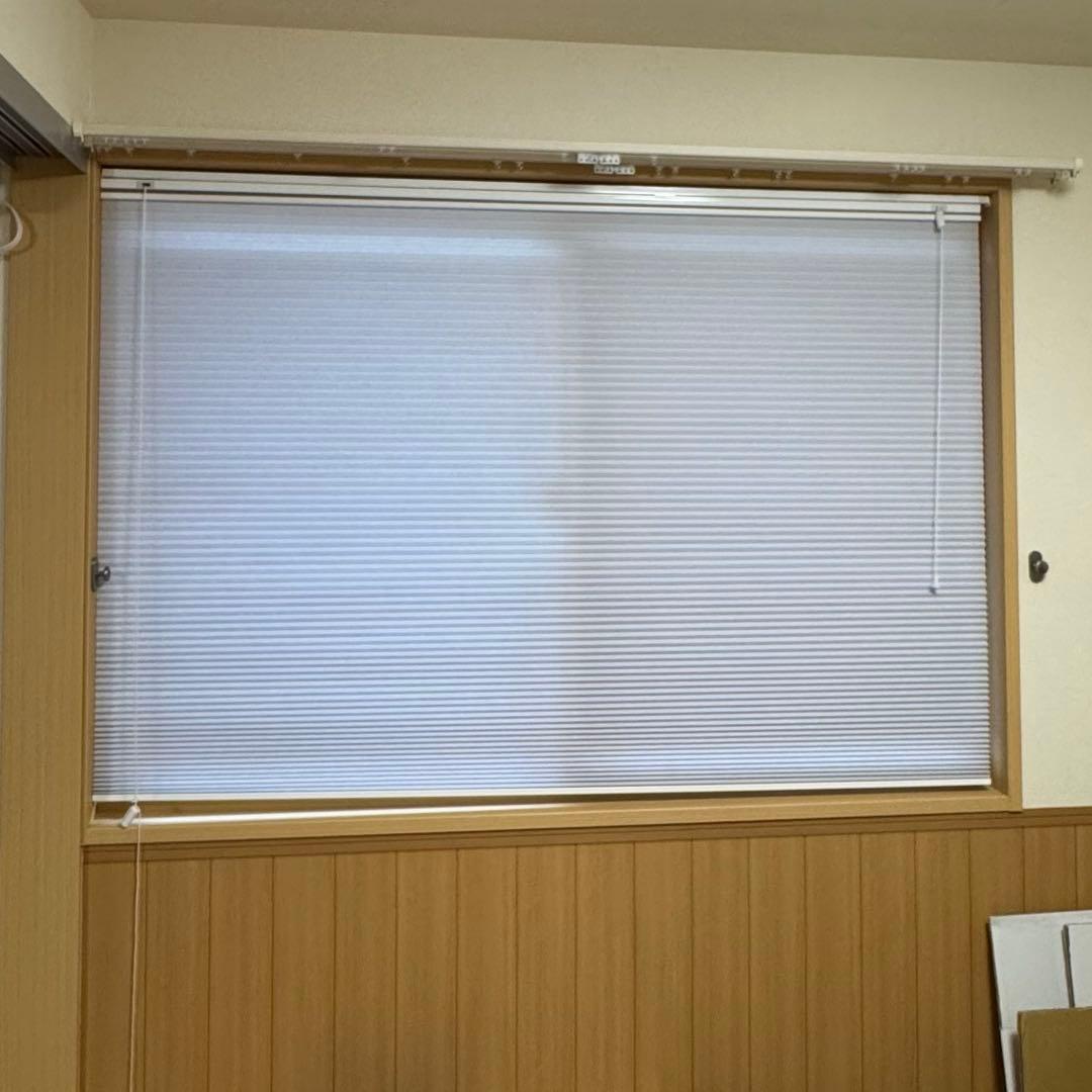 【突っ張り式】tuiss 採光トップダウンハニカム　パープル　シェード