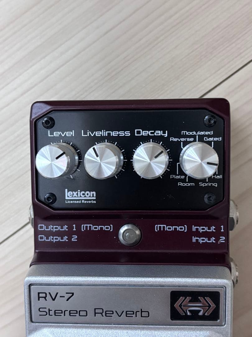 デジテック　HardWire RV-7 ステレオリバーブ