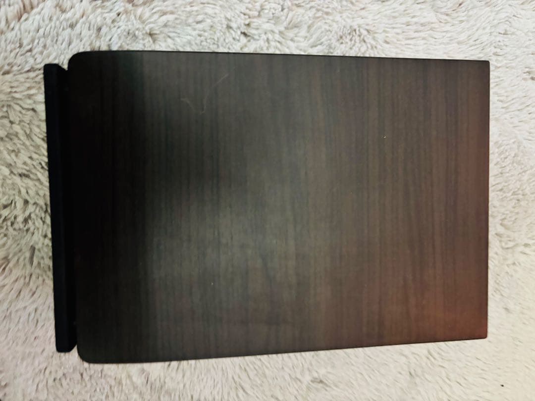 JVC ミニコンポ CDプレーヤー CA-EXS1-B ウッドコーン iPod