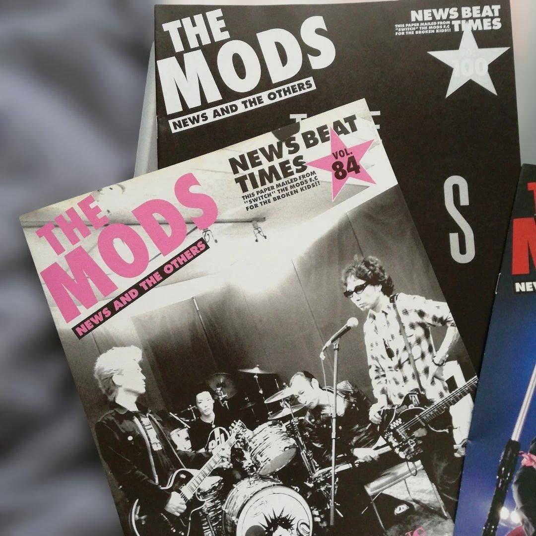 ◆匿名配送◆THE MODS FC会報 vol. 84～144 ♤森山達也♤