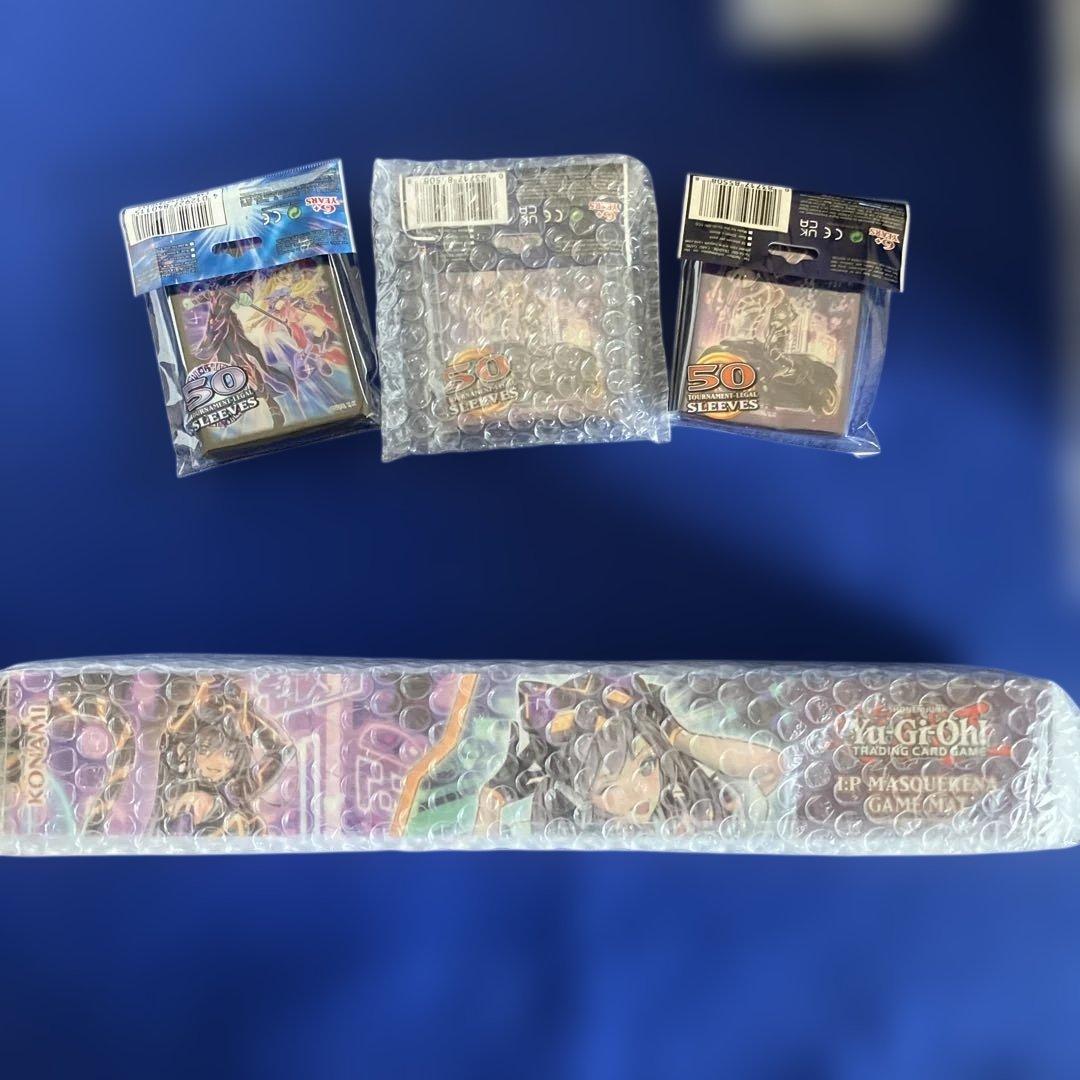 遊戯王　IPマスカレーナ　海外限定プレイマット ファイルケース スリーブ 6点