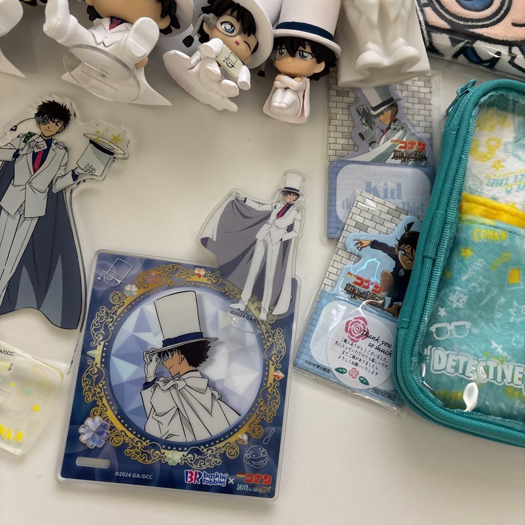 怪盗キッド ポーチ、フィギュア、アクスタなど15点セット