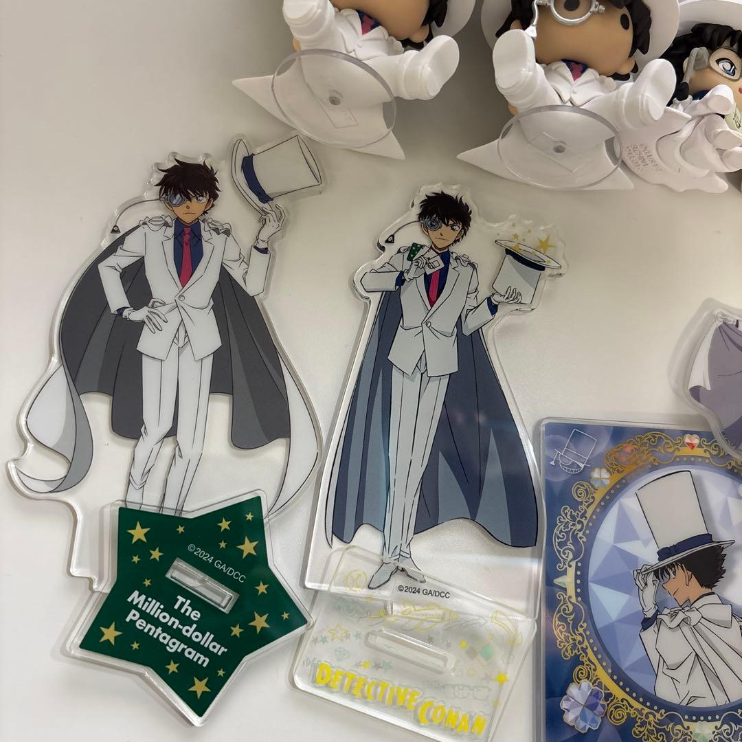 怪盗キッド ポーチ、フィギュア、アクスタなど15点セット