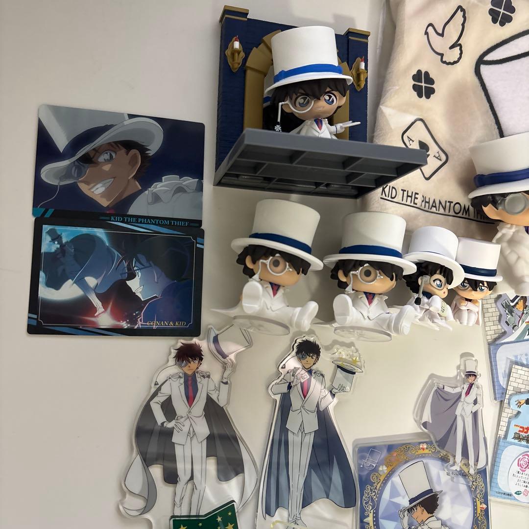 怪盗キッド ポーチ、フィギュア、アクスタなど15点セット