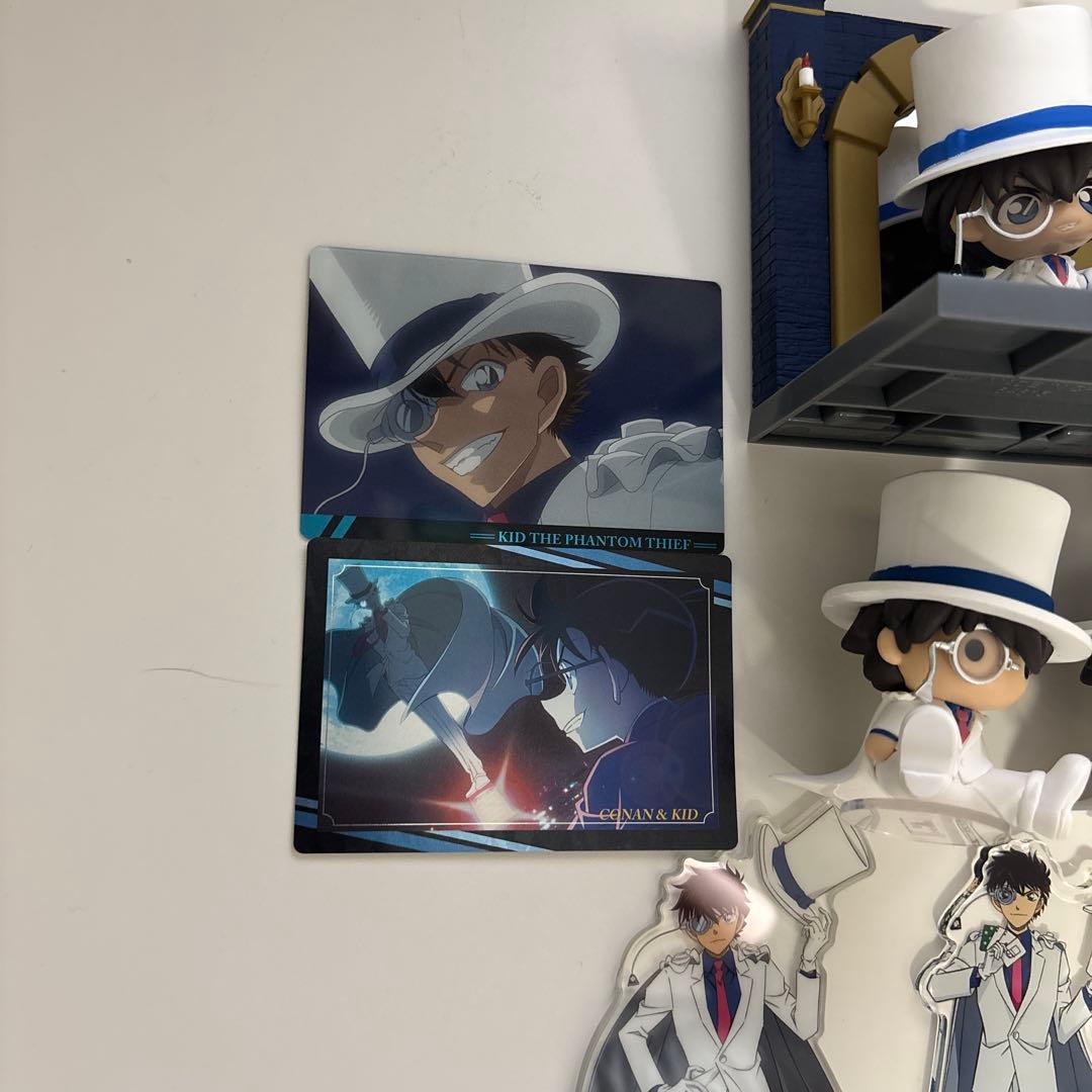 怪盗キッド ポーチ、フィギュア、アクスタなど15点セット