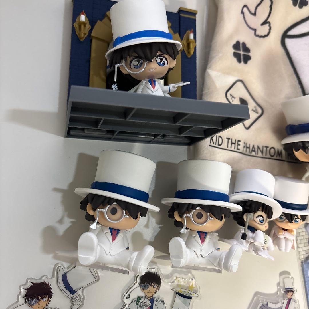 怪盗キッド ポーチ、フィギュア、アクスタなど15点セット