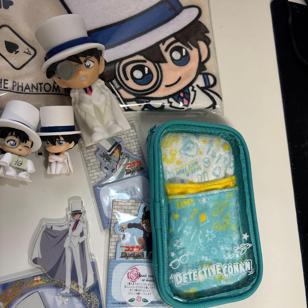 怪盗キッド ポーチ、フィギュア、アクスタなど15点セット