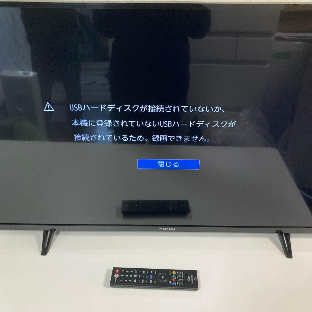 フナイ 液晶テレビ 43型 FL-43U3040 2022年製