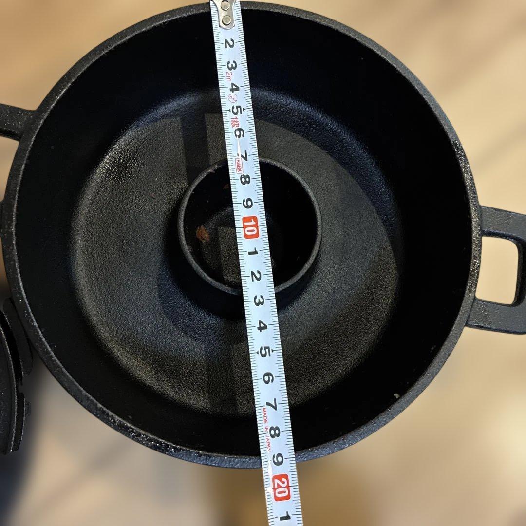 南部鉄器　パン焼き器　タミさんのパン焼き器　温度センサー対応型　管理B4 浅型