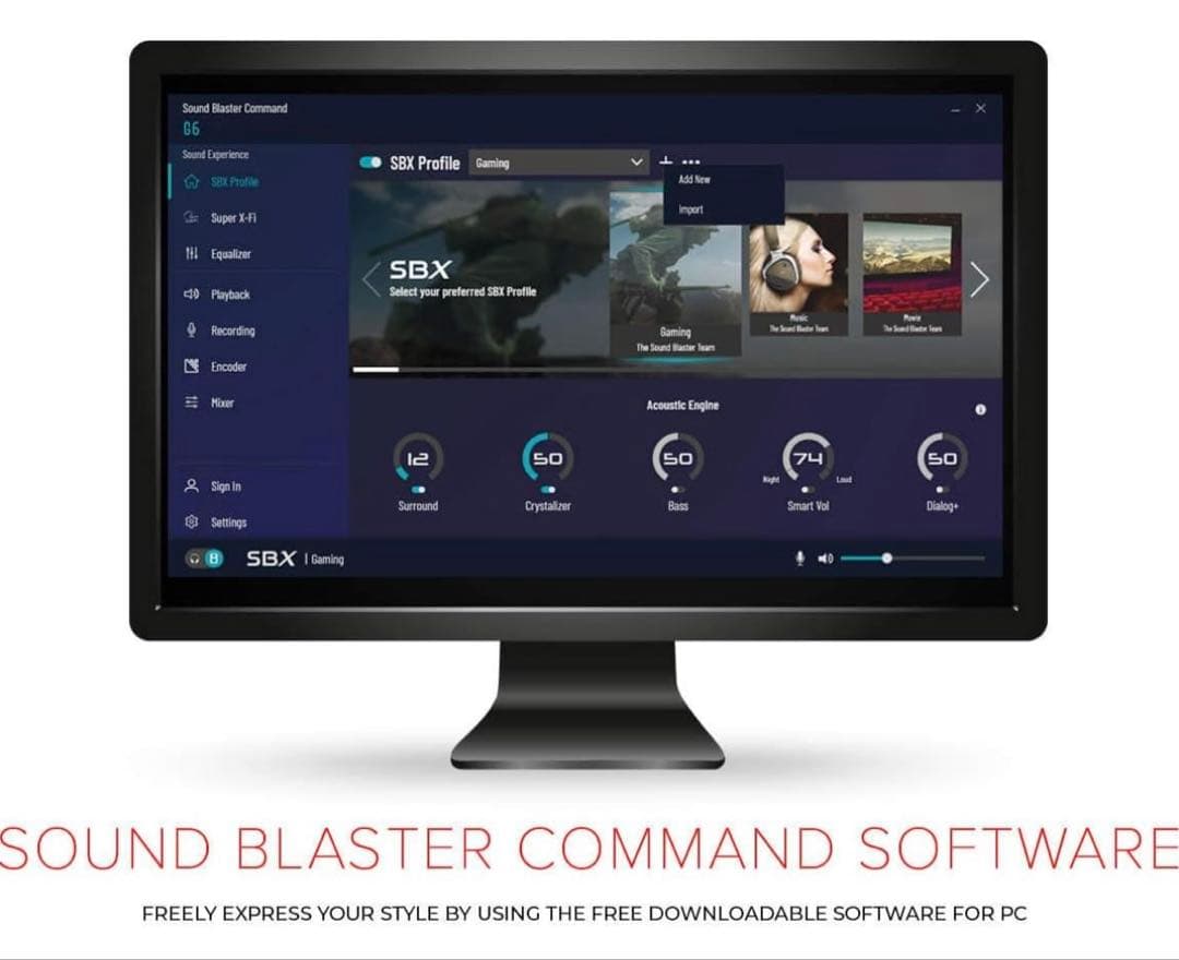 サウンドブラスター　ハイレゾ対応 USBサウンドカード