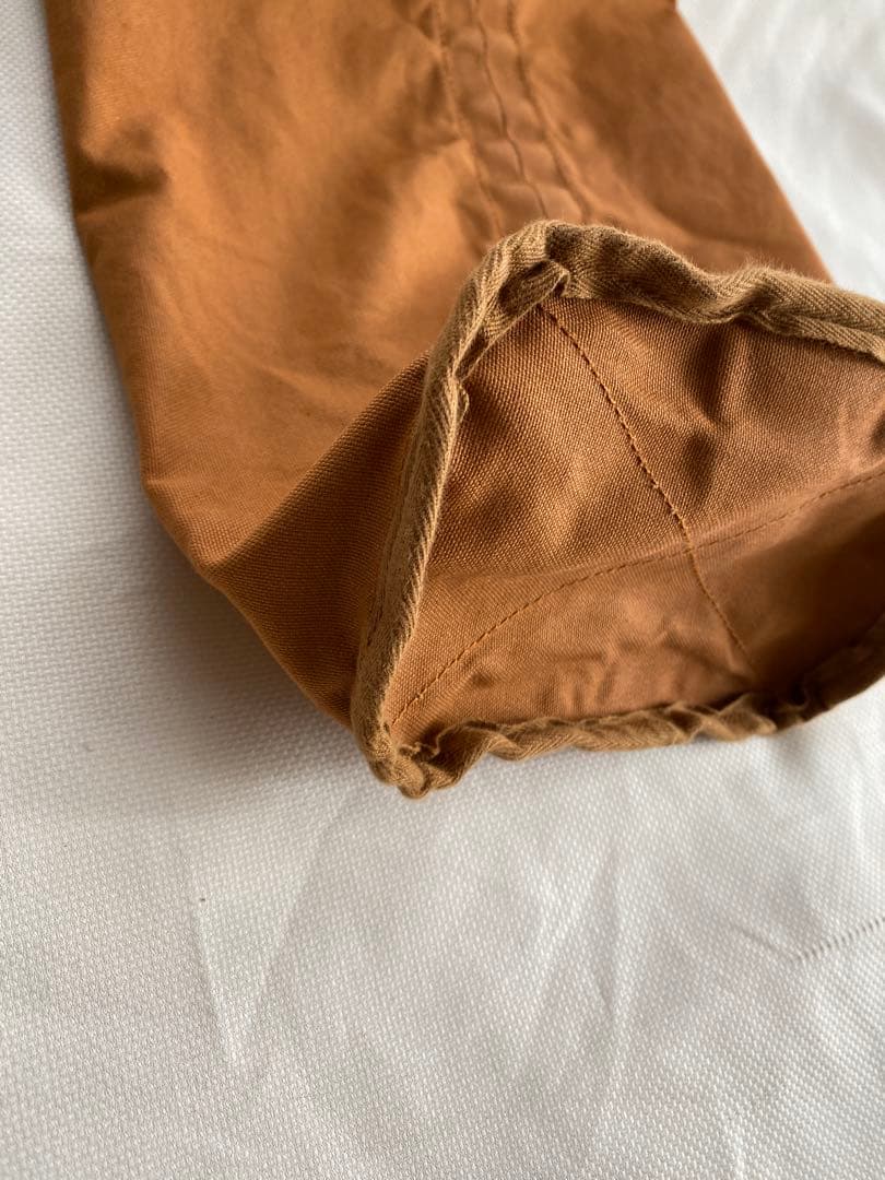 一澤帆布 信三郎帆布 ワンショルダーバッグ 現行品 レンガ×ベージュ