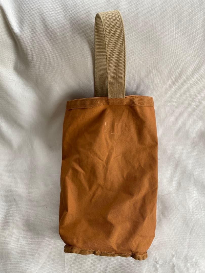 一澤帆布 信三郎帆布 ワンショルダーバッグ 現行品 レンガ×ベージュ