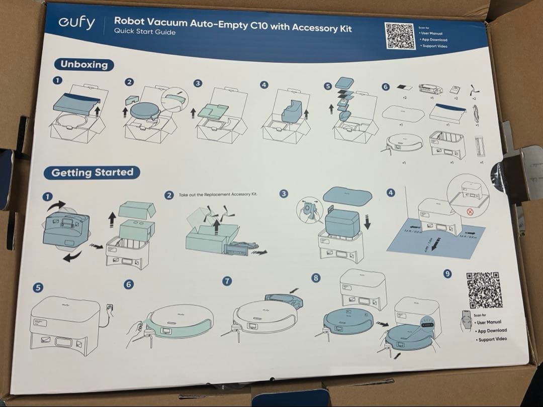 eufy ロボット掃除機 C10 本体