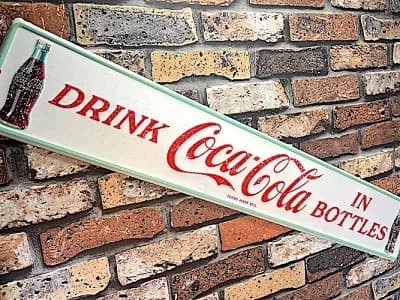 コカコーラ グッズ エンボス メタル サイン COCA COLA ST0315