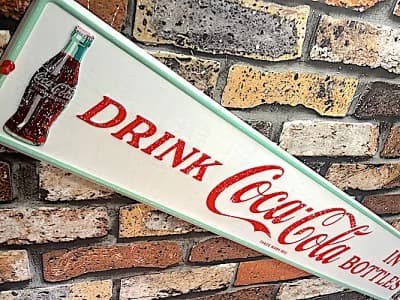 コカコーラ グッズ エンボス メタル サイン COCA COLA ST0315
