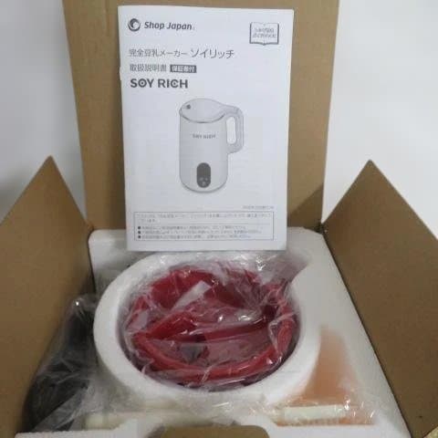 【新品未使用】 ショップジャパン ソイリッチ＋大豆セット