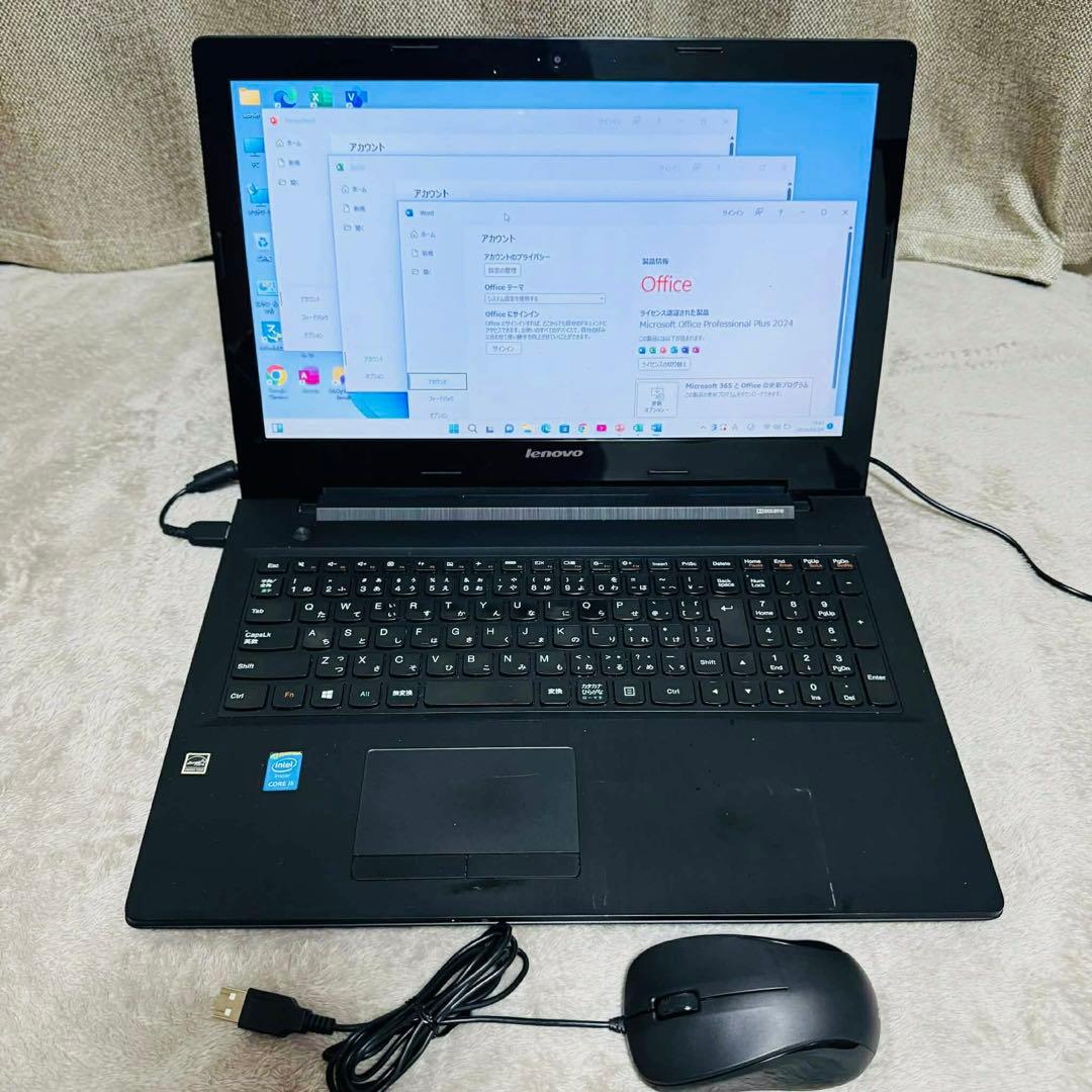 S339 LENOVOノートパソコンi5高速SSDオフィスWEBカメラWin11