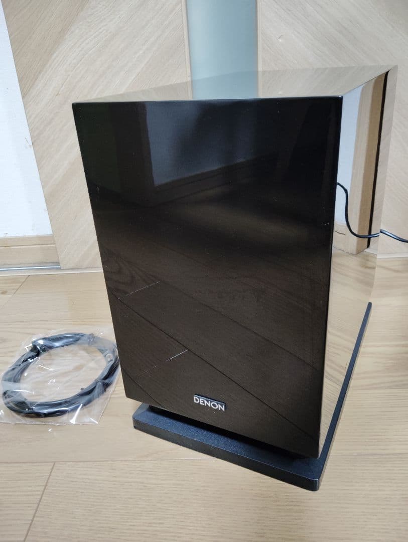 音出し良好✨️ DENON サブウーファー DSW-300SG ピアノブラック