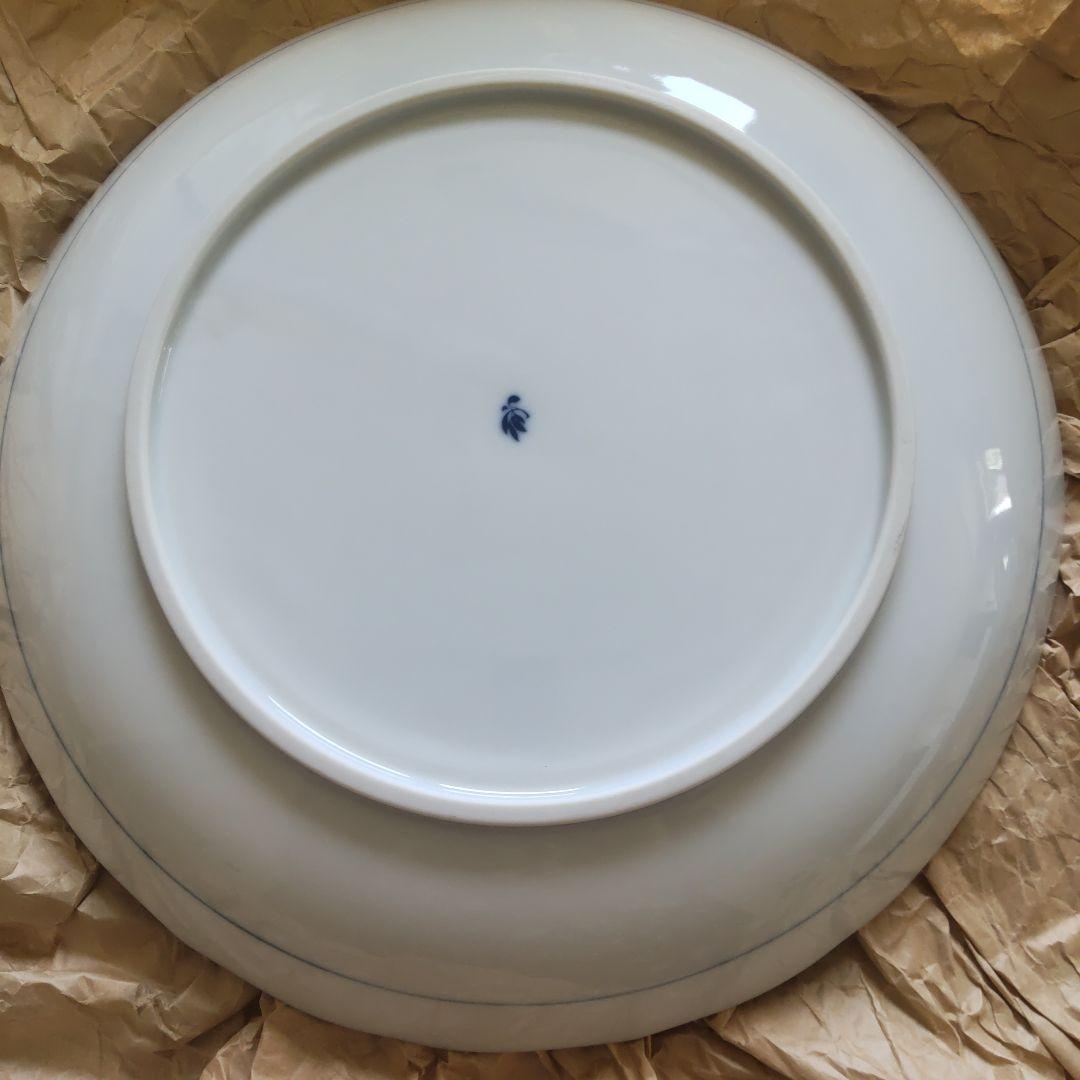 オールド香蘭社 染付2枚 極美品大皿