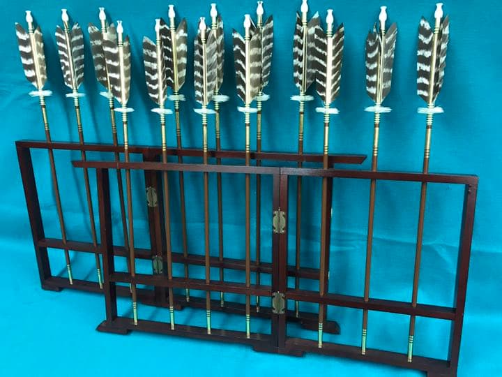 20号 矢屏風 花梨塗