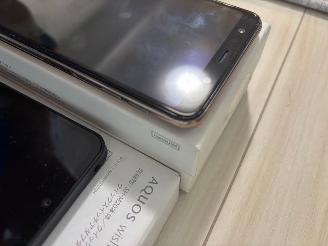 【ジャンク】AQUOS SH-M20 & GalaxyA7 2台セット